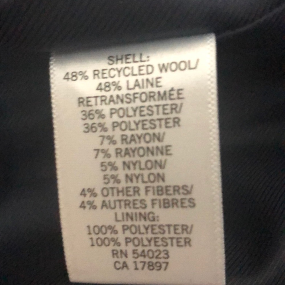 Navy Blue Peacoat - Picture 3 of 5